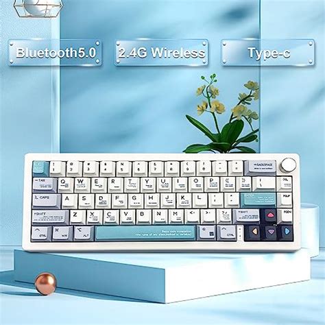 BOYI GMK Barebones Keyboard Kit Hot Swap BT G Type C Tri Mode Wireless RGB