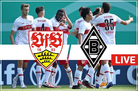 Vfb Stuttgart Gegen Borussia Mönchengladbach Bundesliga 16 Spieltag