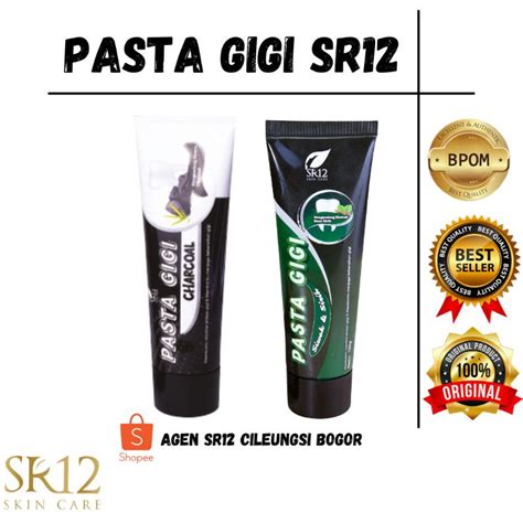 Jual PASTA GIGI SR12 PASTA GIGI HERBAL PASTA GIGI CHARCOAL PASTA GIGI