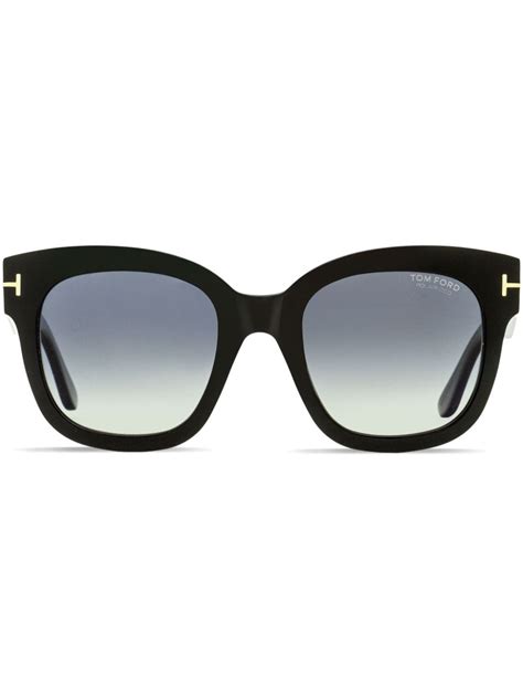 Tom Ford Eyewear Beatrix 02 Square Frame Sunglasses Farfetch