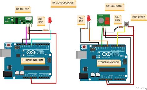 Arduino With Rf Module Interfacing Rf Module With Arduino