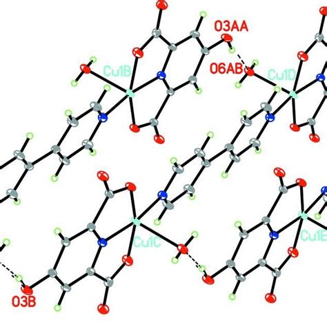 The One Dimensional Supramolecular Chain Formed Via Hydrogen Bonding Download Scientific