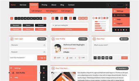 Top Free Web Ui Kits Templates