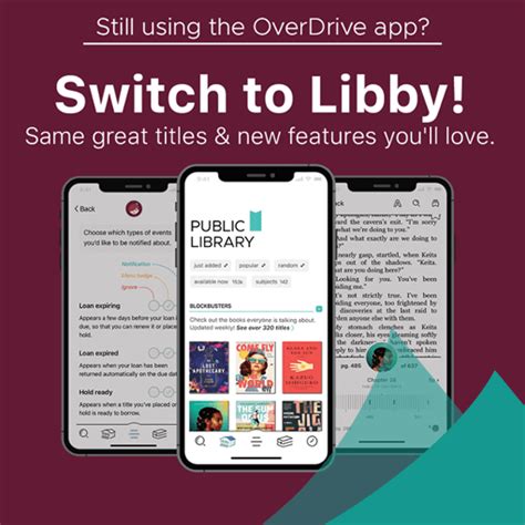 Do You Use The Overdrive App Nows The Time To Switch To Libby Pima