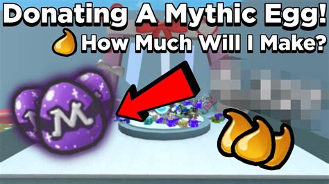 Donating A Mythic Egg To The Wind Shrine How Much Can I Make Bee