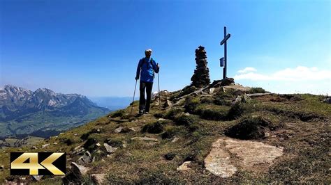 Brisi 2279 M Bergtour 360 Gipfelpanorama Churfirsten