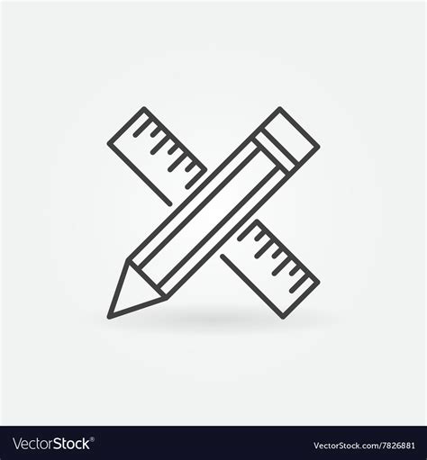 Ruler Pencil Icon