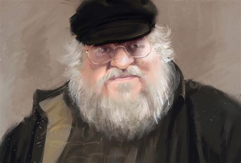 George R. R. Martin Digital Painting on Behance