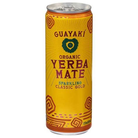 Guayakí Yerba Mate Organic Classic Gold Sparkling Wegmans