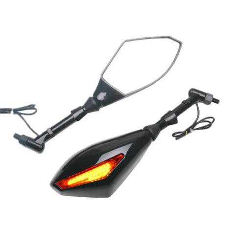 Moto Integr Led Clignotant R Troviseur Yamaha Suzuki Kawasaki