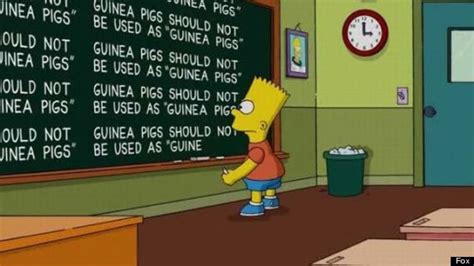 24 Bart Chalkboards For The 24th Anniversary Of 'The Simpsons' | HuffPost Entertainment