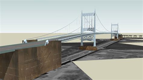 Sketchup Components 3D Warehouse : Triborough Bridge - East River Span