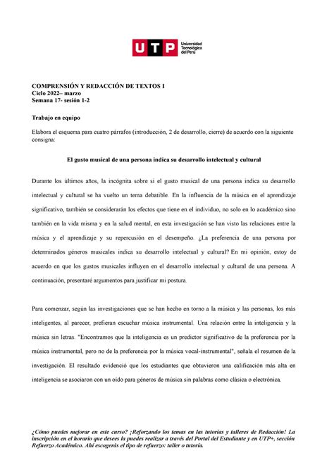 S17 s1 s2 Esquema para Examen Final material 2022 marzo COMPRENSIÓN Y