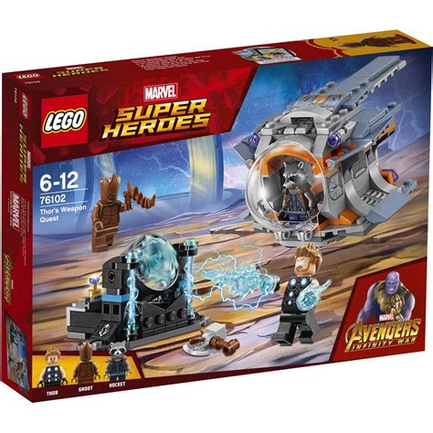 Lego Marvel Super Heroes Thors Weapon Quest 76102 Big W