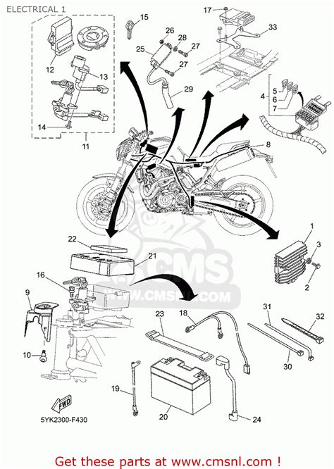 Yk A Engine Control Unit Assy Yamaha Buy The Yk A At Cmsnl