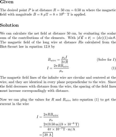 Magnetic Field Equation Magnitude