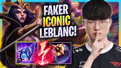 Faker Is Back With His Iconic Leblanc T1 Faker Plays Leblanc Mid Vs