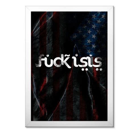 Poster Militar Moldura Fuck Isis em Promoção na Americanas