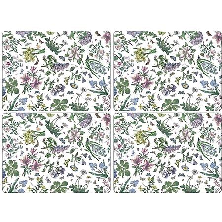 Pimpernel Botanic Garden Placemats Set Of 4 Large Amazon Co Uk