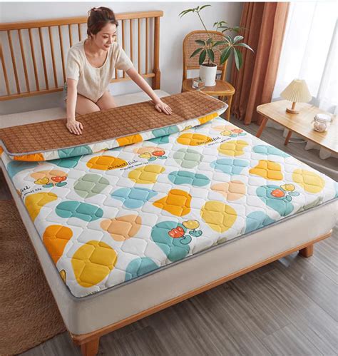 Banig Cooling Mattress Pad Foldable Summer Sleeping Mat Double Queen