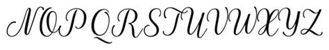 La Parisienne Script Regular Font Script Classic What Font Is