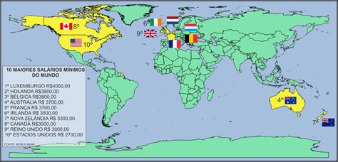 Geografia Na Web Maiores Sal Rios M Nimos Do Mundo