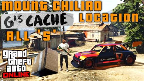 All 5 G S Cache Locations At MOUNT CHILIAD GTA 5 Online Geralds