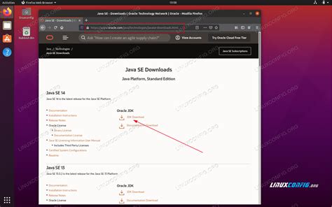 Oracle Java Installation On Ubuntu Focal Fossa Linux Linux