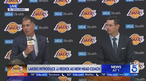 Jj Redick Is Officially Lakers New Coach Youtube