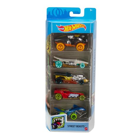 Pack 5 Hot Wheels Street Beasts GTN49 Peri Center