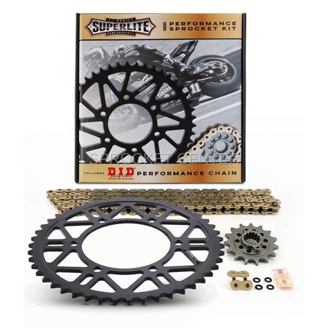 Suzuki Gsxr Conversion Superlite Sprocket Set With Chain