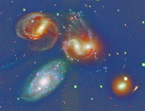 Stephens Quintet Hubble Space Telescope