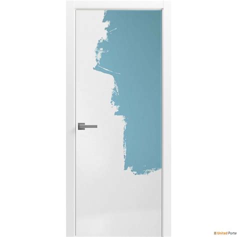 Simple Frosted Glass Pantry Door Design