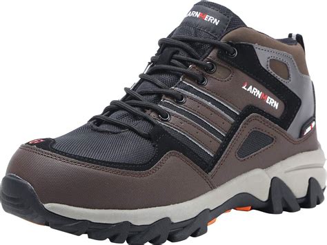 Larnmern Steel Toe Shoes Men Work Safety Construction Shoe