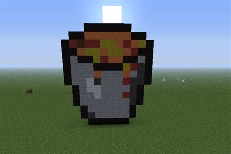 Minecraft Bucket Pixel Art