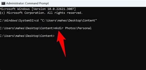 How To Create Folders And Files From Windows Command Prompt