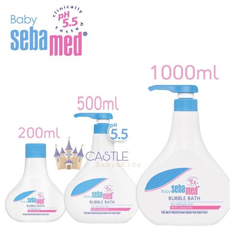 Jual Castle Sebamed Baby Bubble Bath 200ml 500ml 1000ml Sabun Cair