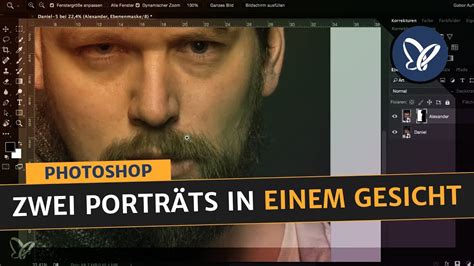 Photoshop Tutorial Fusion Der Morphing Workflow Zwei Portr Ts In
