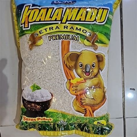 Jual Beras Koala Madu 5kg Shopee Indonesia