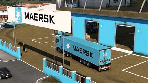 Peau Maersk Krone Cool Liner Ets Ets Mod Ats Mod