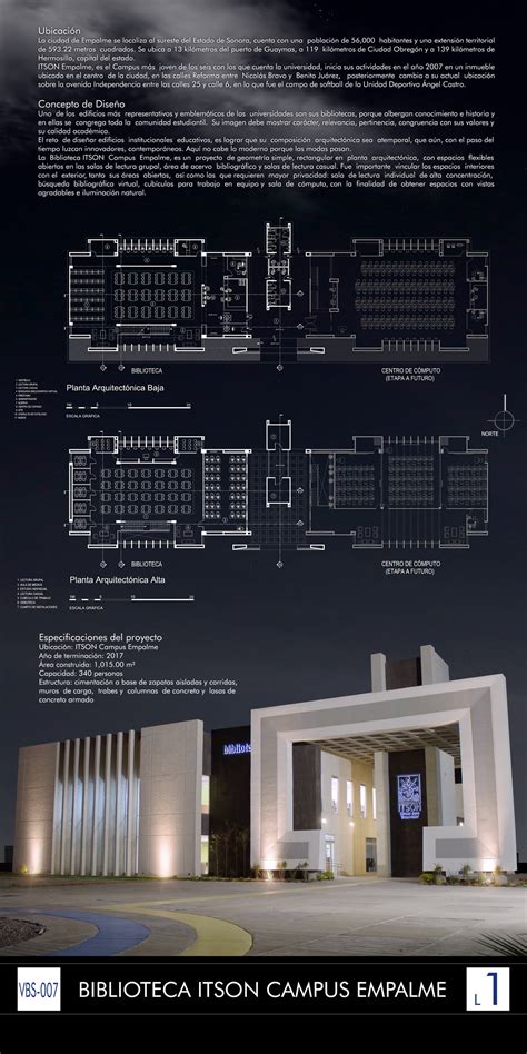 Biblioteca Itson Colegio De Arquitectos De Ciudad Obreg N A C