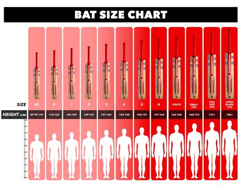 Cricket Bats Size Chart – Gray-Nicolls