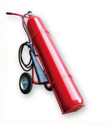 Oem Co Trolley Type Fire Extinguisher Kg Red Cylinder