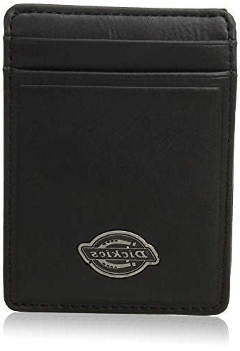 Dickies Men S Rfid Wide Magnetic Front Pocket Wallet