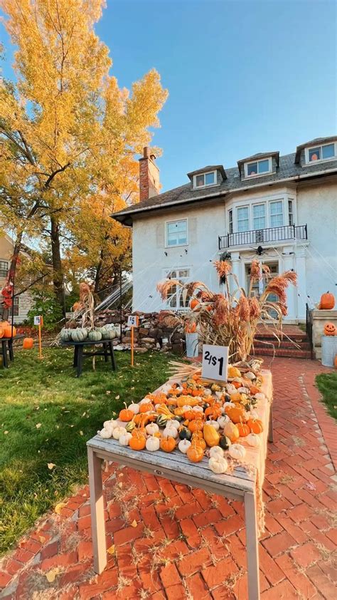 Pumpkin Patch Haunted House Fall Decor Haunted House Fall 2022