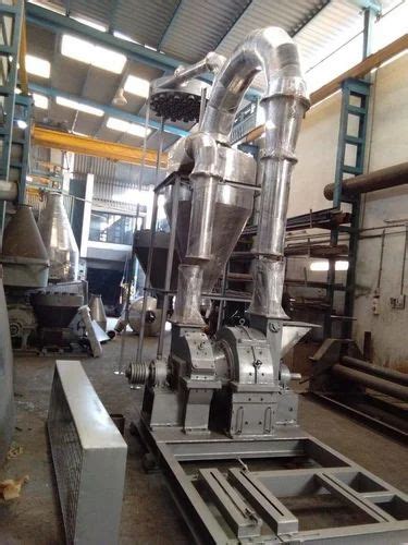 Mild Steel Ms Semi Automatic Impact Pulverizer Machine For Industrial