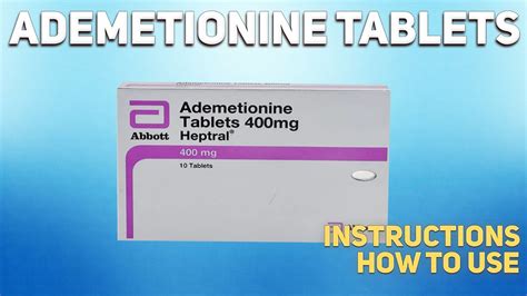 Ademetionine Tablets Heptral How To Use Uses Dosage Side Effects Contraindications Youtube