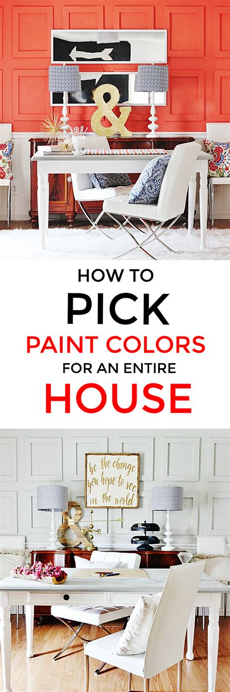 How To Pick Paint Colors For An Entire House Picking Paint Colors