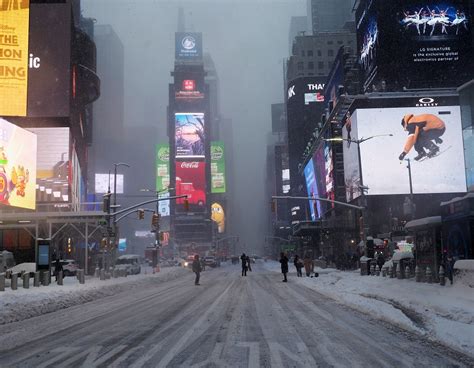 Allerta Meteo Violenta Tempesta Di Neve In Arrivo A New York