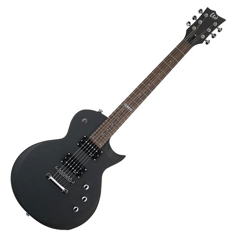 Disc Esp Ltd Ec Electric Guitar Black Satin At Gear Music